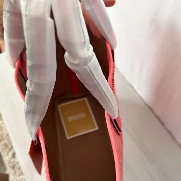 Michael Kors Small Jodie Tote Grapefruit Logo - Picture 7 of 8